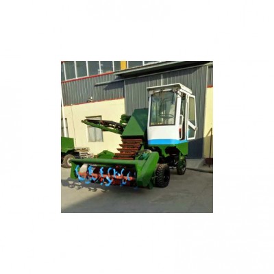 China suppliers salt crushing harvesting collecting machine