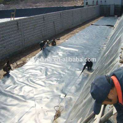 Plastic HDPE fabric geomembrane waterproofing aquaculture liner for fish pond